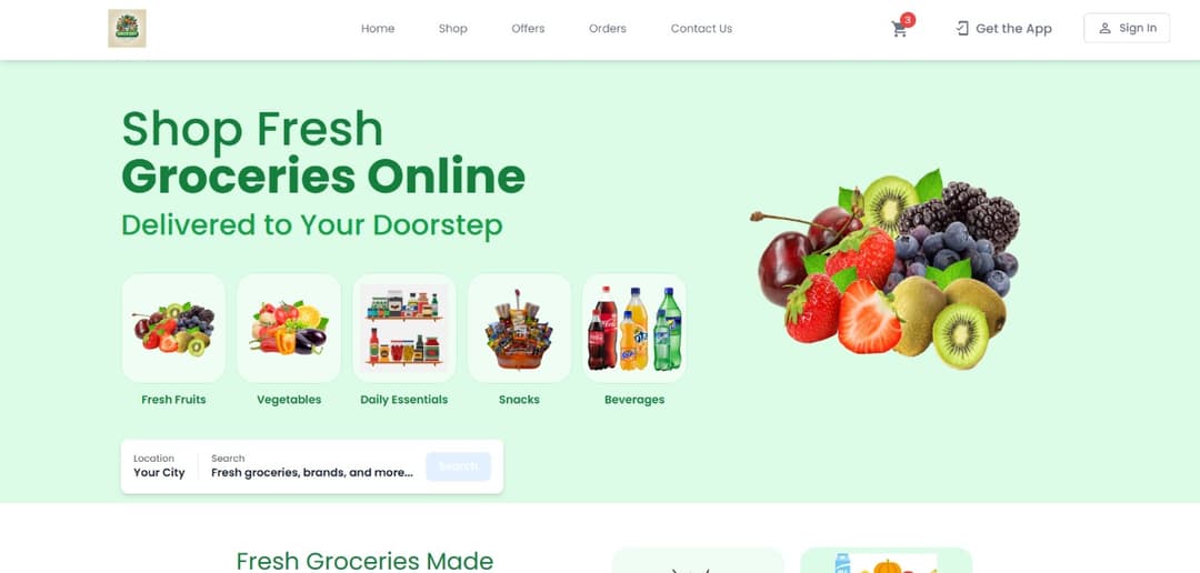 Groceries Online 